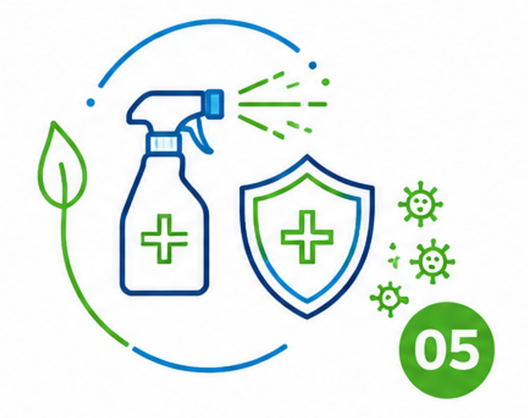 Antibacterial Disinfection Treatment